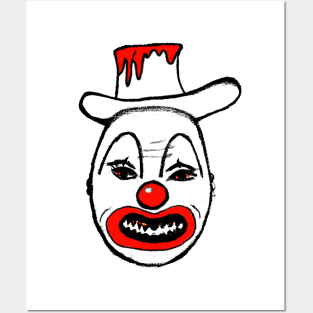 Bad Clown Posters and Art